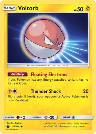 Voltorb (47) - Celestial Storm