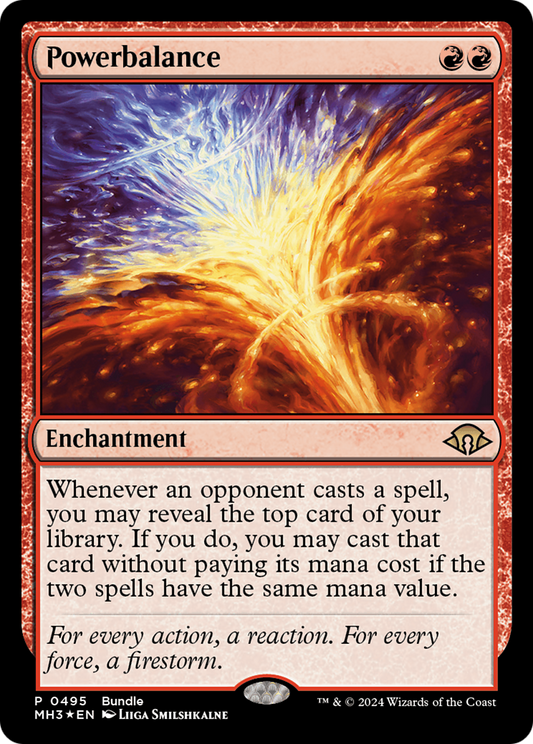 Powerbalance (MH3 Bundle) (495) Foil - Modern Horizons 3