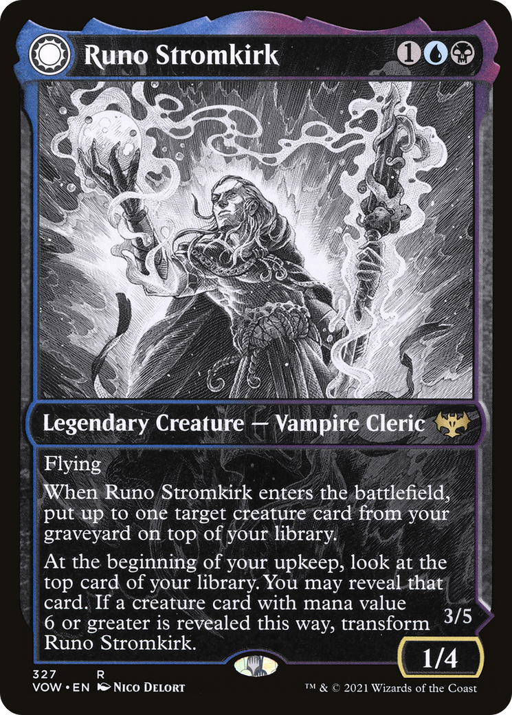 Runo Stromkirk (Showcase) (327) Foil - Innistrad: Crimson Vow