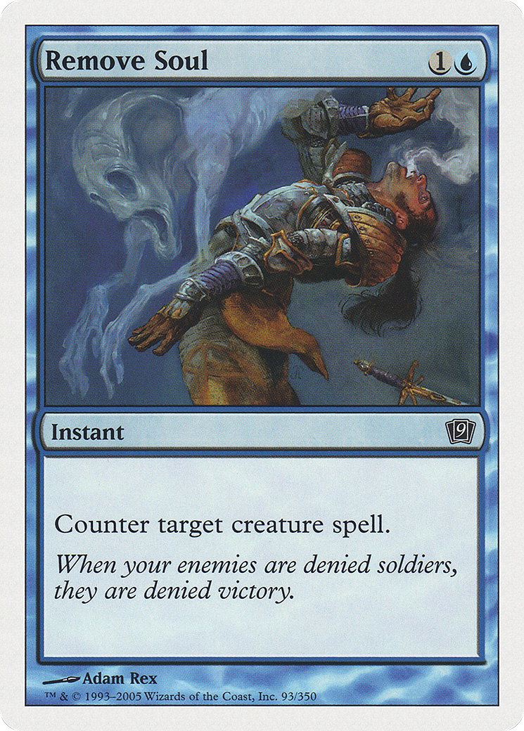 Remove Soul (093) Foil - Ninth Edition