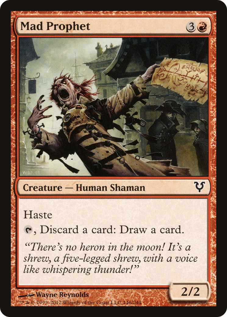 Mad Prophet (146) Foil - Avacyn Restored