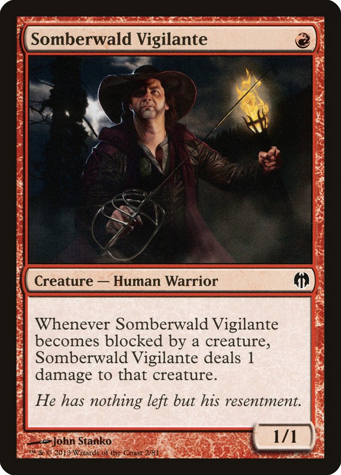 Somberwald Vigilante [Duel Decks: Heroes vs. Monsters] | Silver Goblin