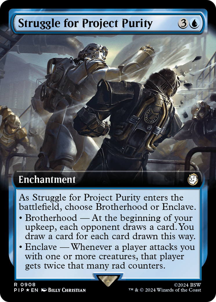 Struggle for Project Purity (Extended Art) (Surge Foil) [Fallout] | Silver Goblin