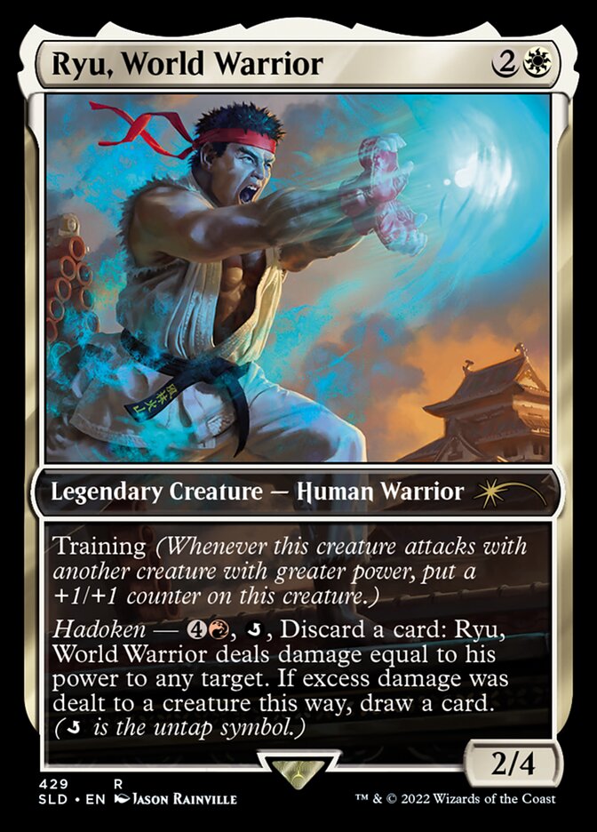 Ryu, World Warrior [Secret Lair Drop Series] | Silver Goblin