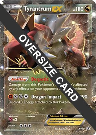 Tyrantrum EX (XY70) (Jumbo Card) [XY: Black Star Promos] | Silver Goblin