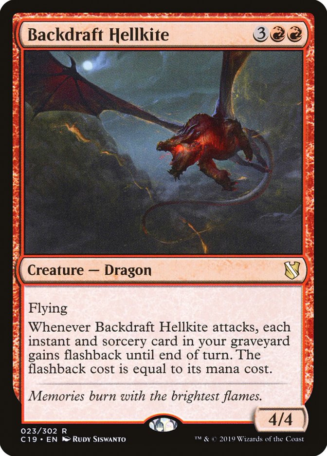 Backdraft Hellkite [Commander 2019] | Silver Goblin