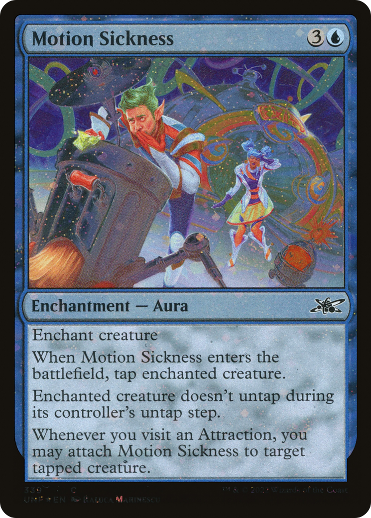Motion Sickness (Galaxy Foil) (339) Foil - Unfinity