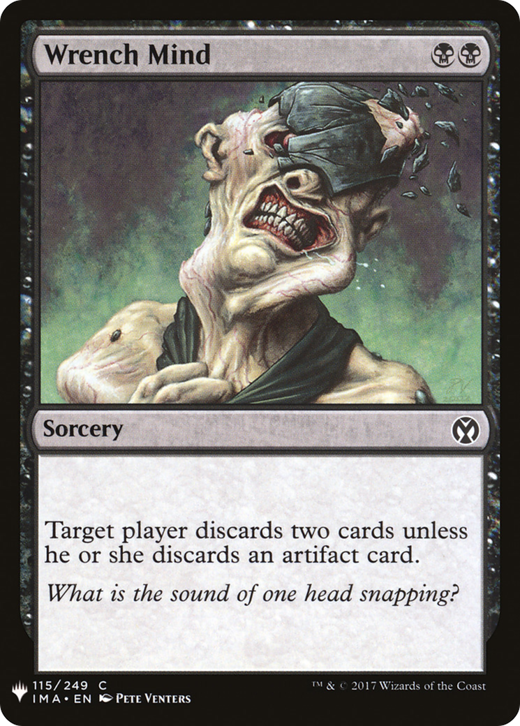 Wrench Mind (IMA-115) - The List