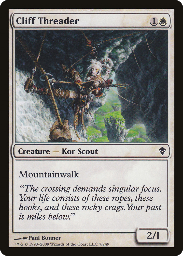 Cliff Threader (007) - Zendikar