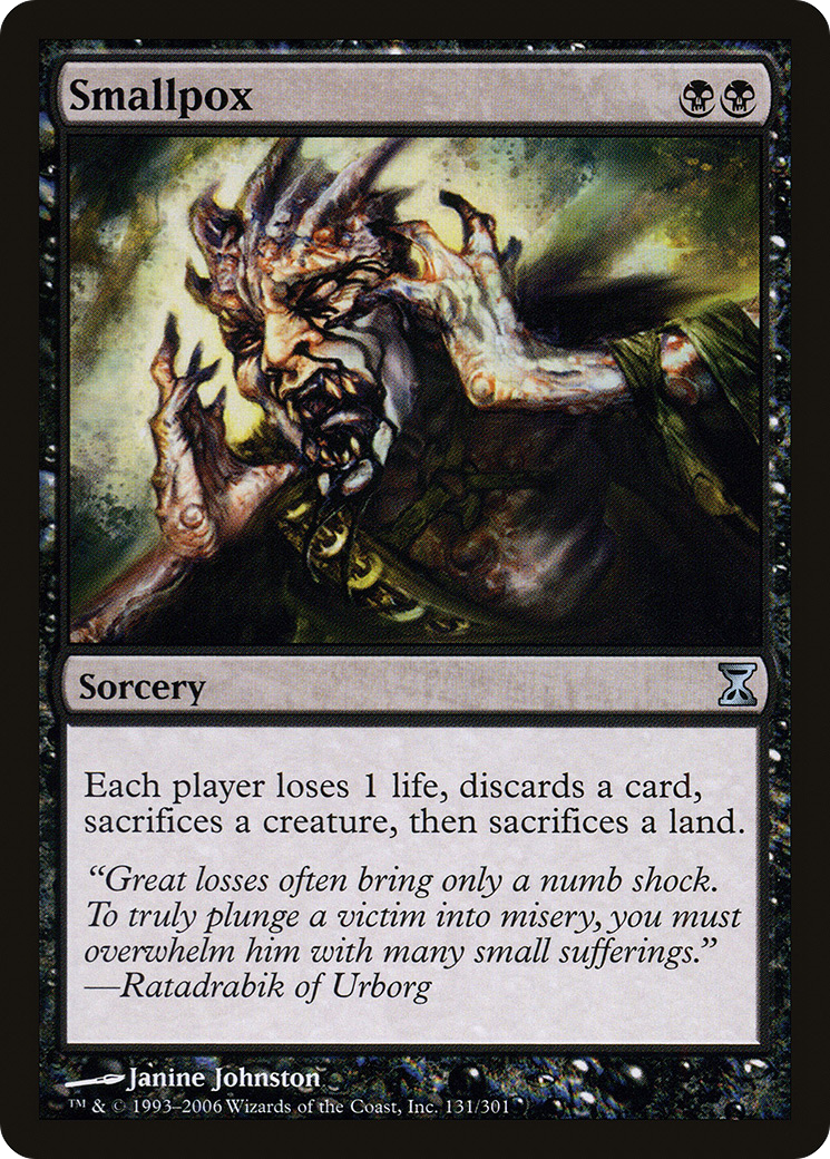 Smallpox (131) Foil - Time Spiral