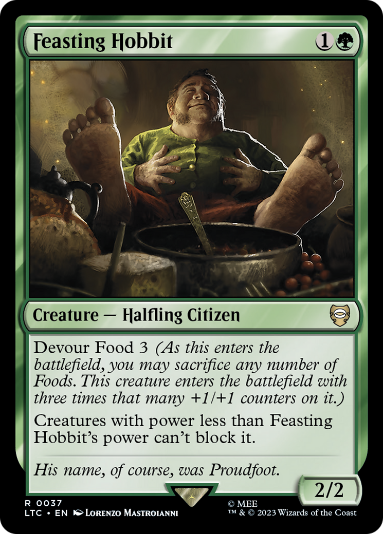 Feasting Hobbit (037) - Tales of Middle-earth Commander