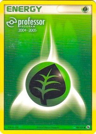 Grass Energy (104/109) (2004 2005) [Professor Program Promos] | Silver Goblin