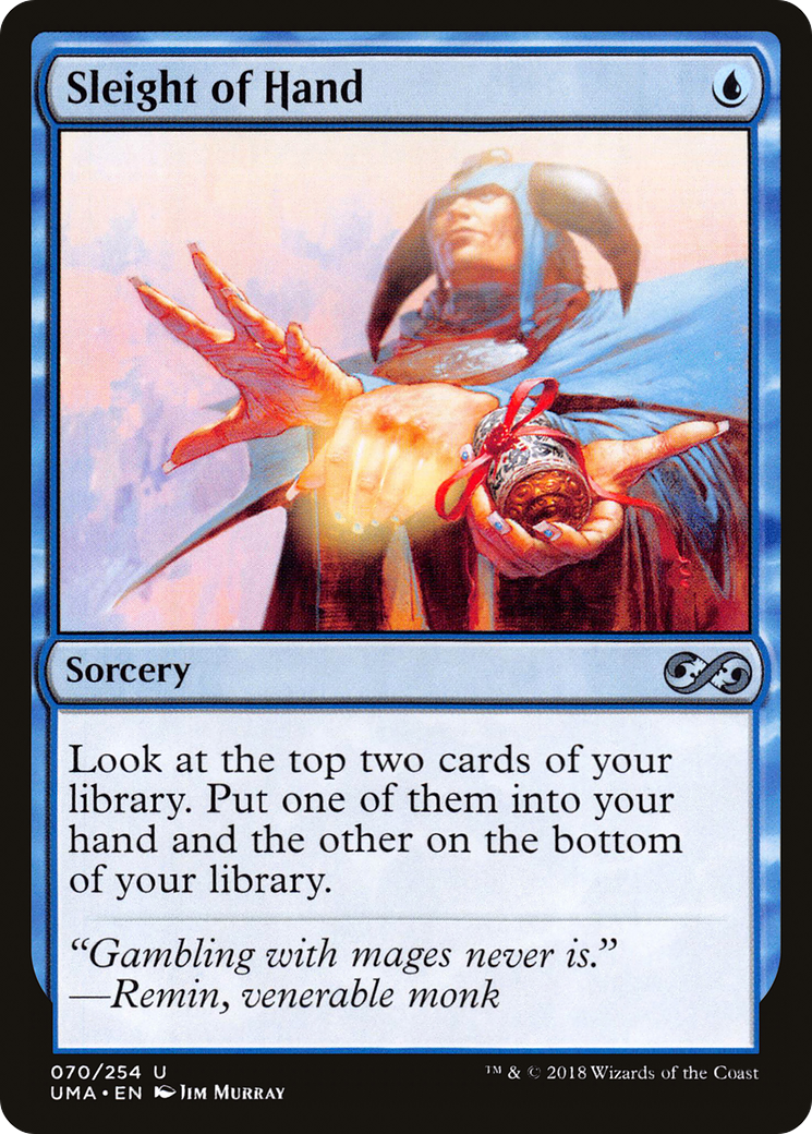 Sleight of Hand (070) Foil - Ultimate Masters