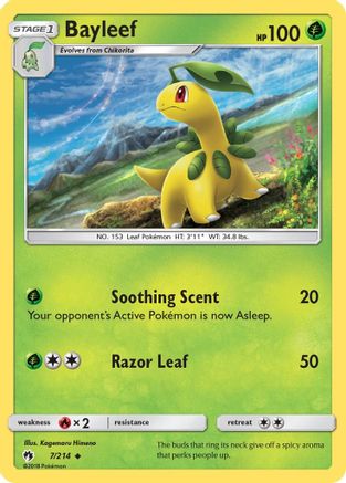 Bayleef (7) - SM  Lost Thunder