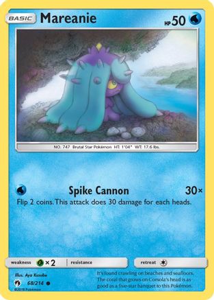 Mareanie (68/214) [Sun & Moon: Lost Thunder] | Silver Goblin