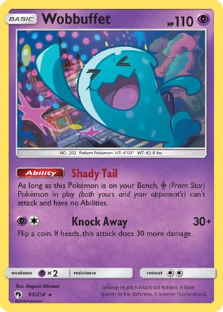Wobbuffet (93) - SM  Lost Thunder