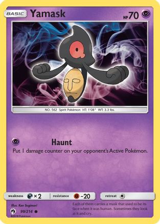 Yamask (99) - SM  Lost Thunder