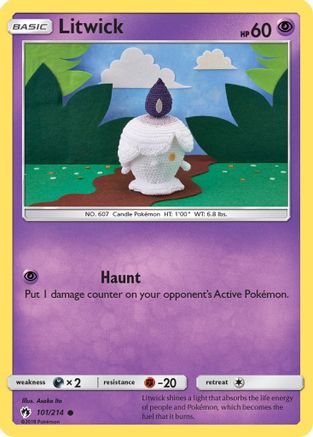 Litwick (101) - SM  Lost Thunder