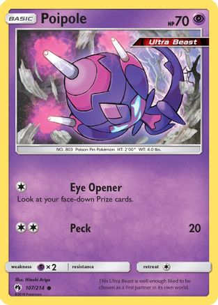 Poipole (107) - SM  Lost Thunder