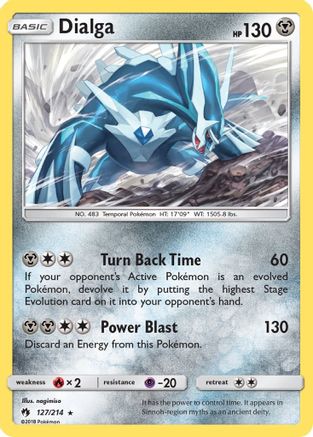 Dialga (127/214) [Sun & Moon: Lost Thunder] | Silver Goblin