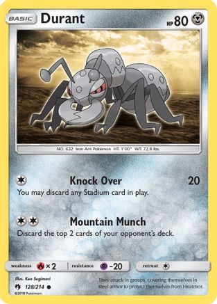 Durant (128/214) [Sun & Moon: Lost Thunder] | Silver Goblin