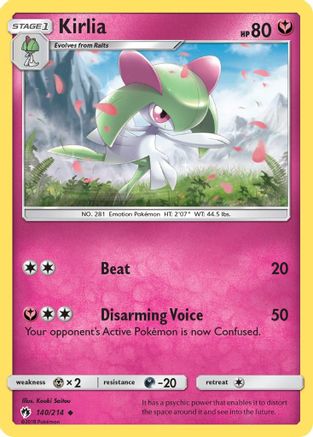 Kirlia (140) - SM  Lost Thunder