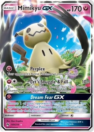 Mimikyu GX (149) Holofoil - SM  Lost Thunder