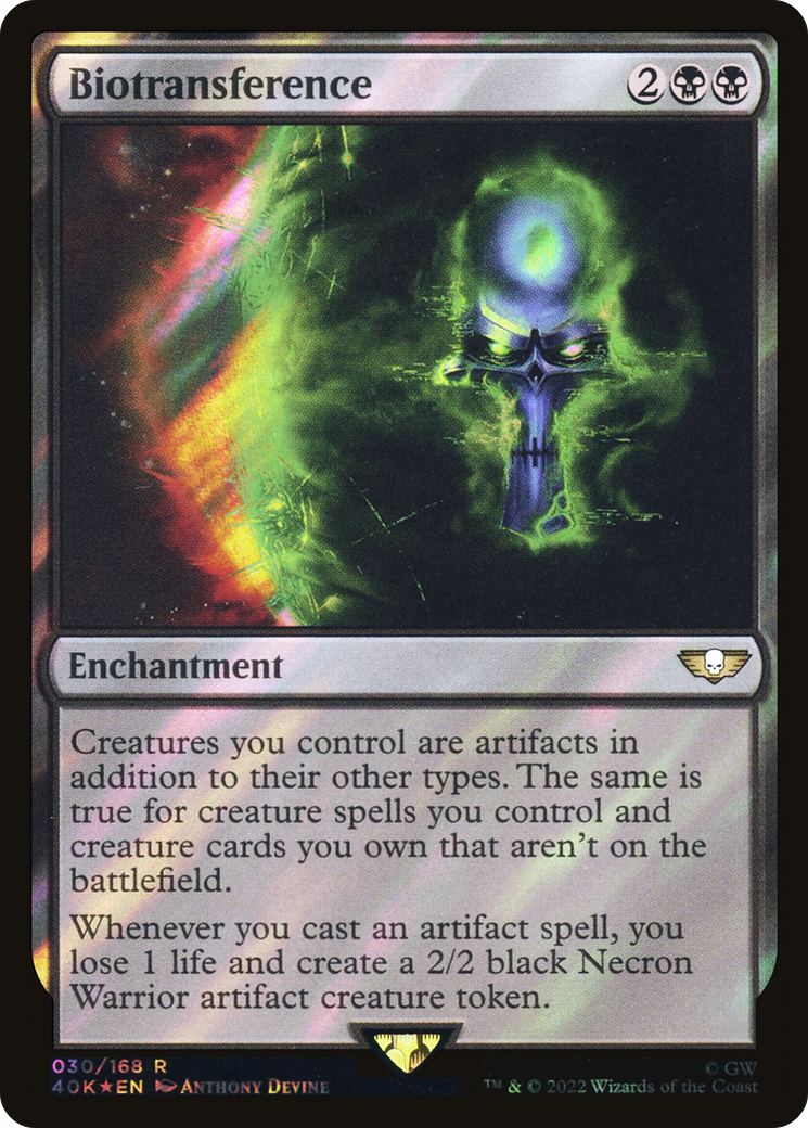 Biotransference (030) Surge Foil - Warhammer 40,000 Commander