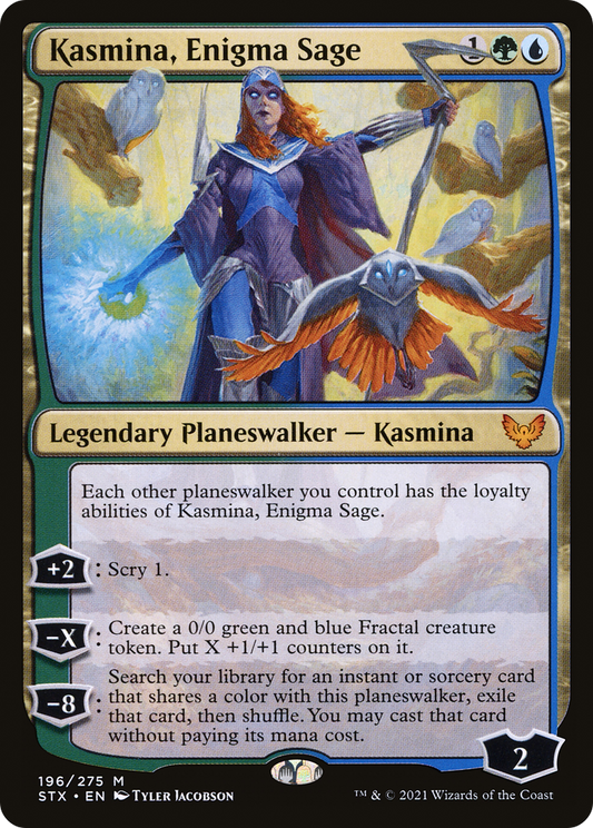 Kasmina, Enigma Sage (196) - Strixhaven: School of Mages