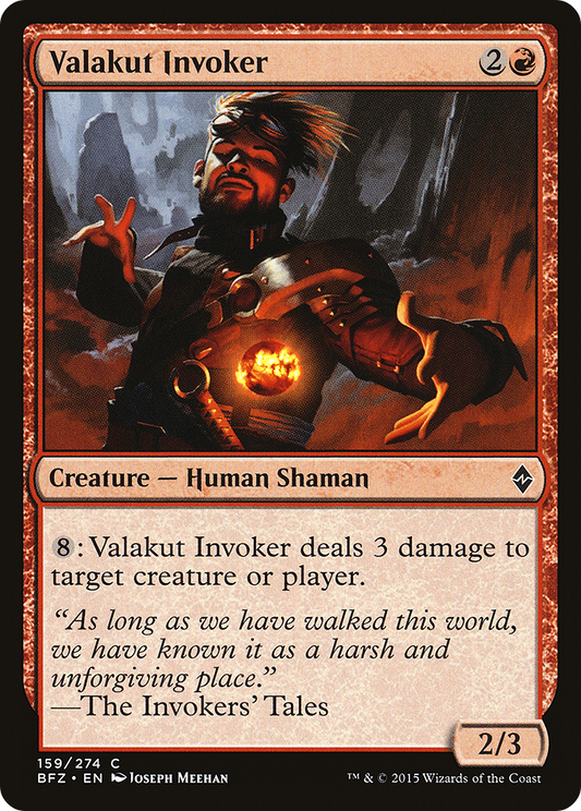 Valakut Invoker [Battle for Zendikar] Foil