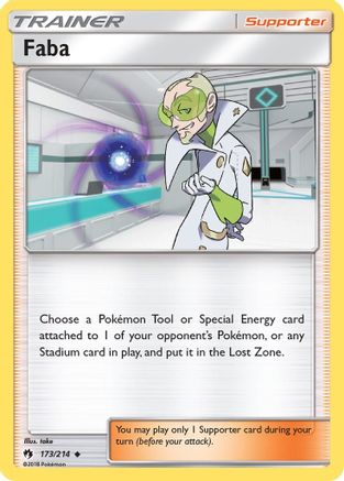 Faba (173) - SM  Lost Thunder
