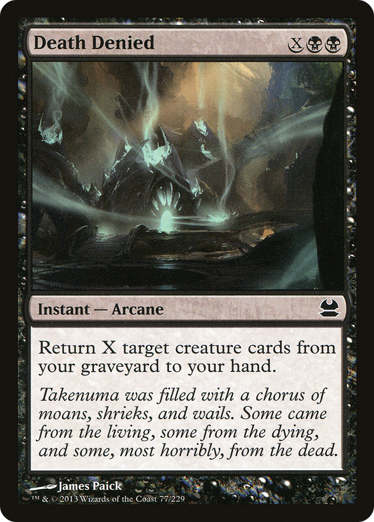 Death Denied [Modern Masters] Foil