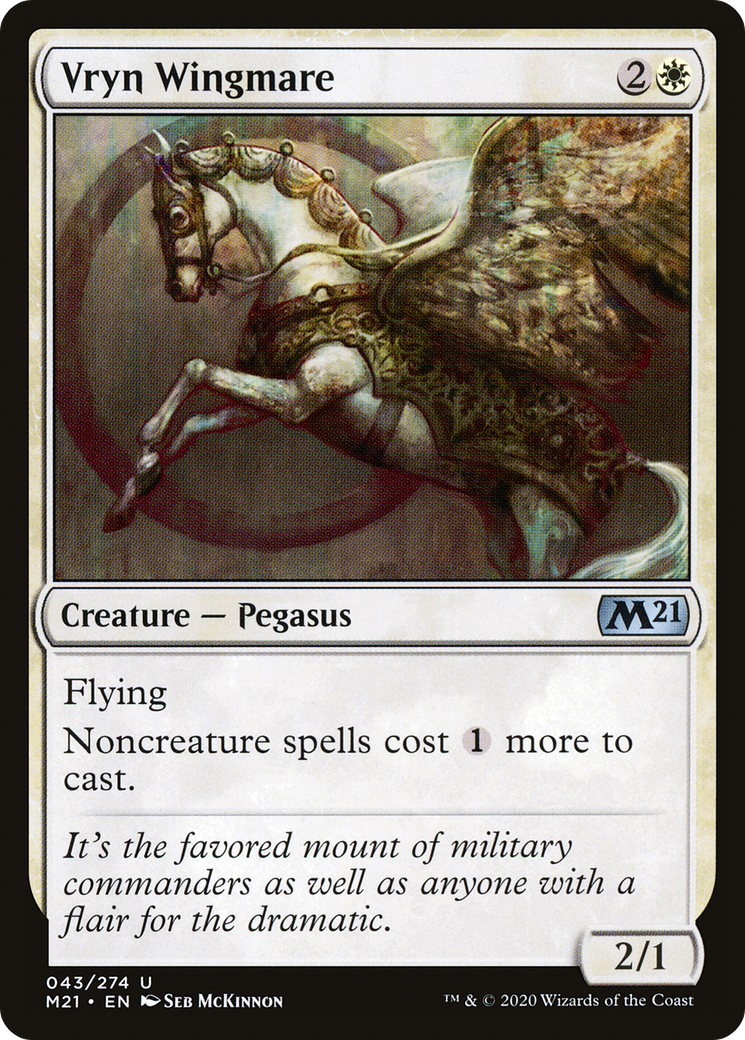 Vryn Wingmare [Core Set 2021] | Silver Goblin