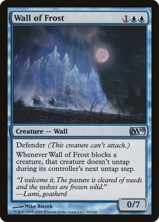 Wall of Frost (080) - Magic 2010