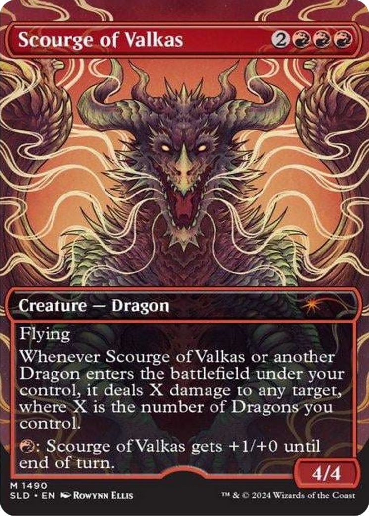 Scourge of Valkas [Secret Lair Drop Series] | Silver Goblin