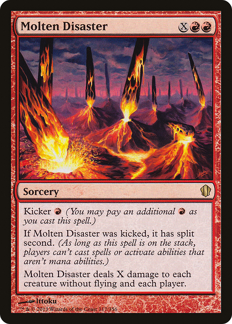Molten Disaster (117) - Commander 2013
