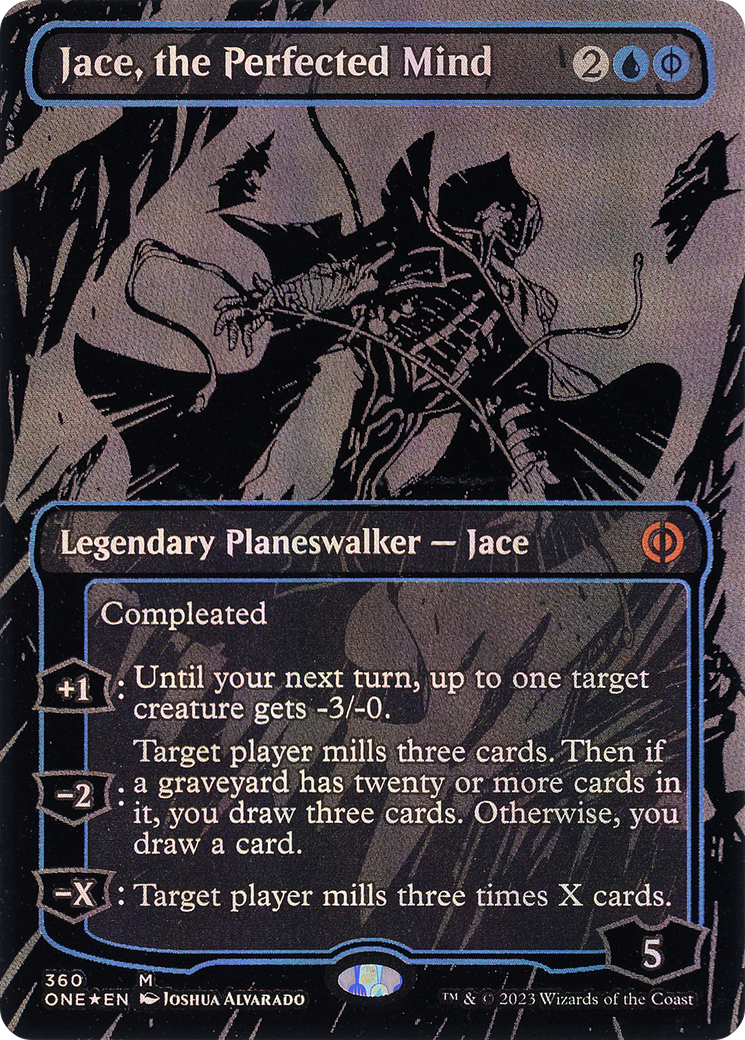 Jace, the Perfected Mind (360) Foil - Phyrexia: All Will Be One