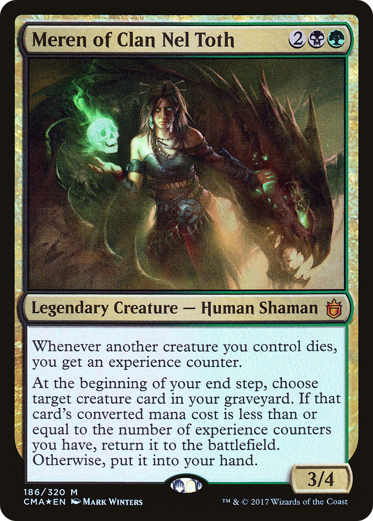 Meren of Clan Nel Toth (186) Foil - Commander Anthology