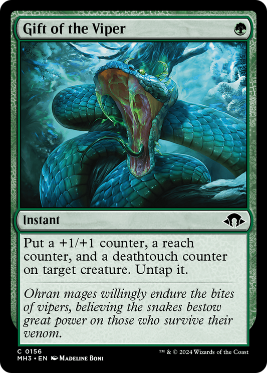 Gift of the Viper (156) Foil - Modern Horizons 3