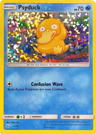 Psyduck - 2/12 (2) Holofoil - McDonalds Promos 2018