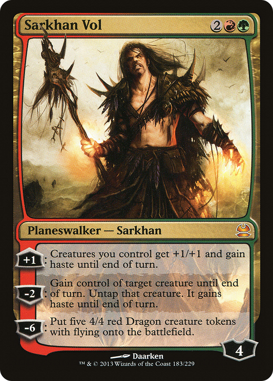 Sarkhan Vol [Modern Masters] Foil