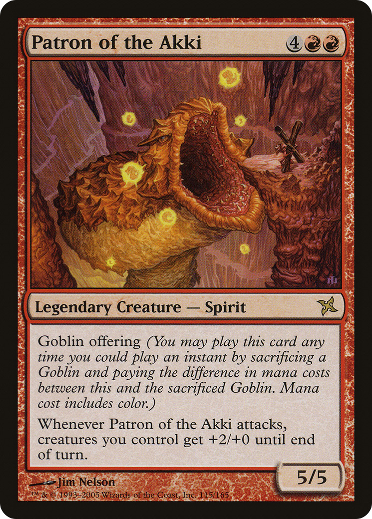 Patron of the Akki (115) - Betrayers of Kamigawa
