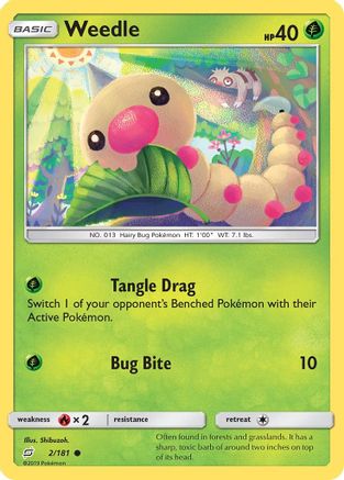 Weedle (2) - SM  Team Up