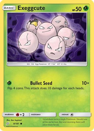 Exeggcute (8) - SM  Team Up