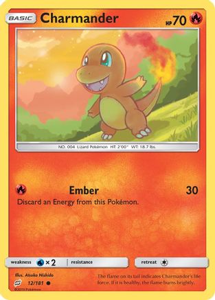 Charmander (12/181) [Sun & Moon: Team Up] | Silver Goblin