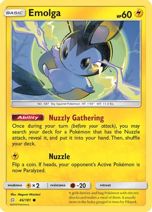 Emolga (46) - SM  Team Up