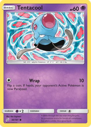 Tentacool (60) - SM  Team Up