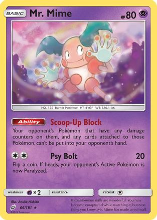 Mr. Mime (66) - SM  Team Up