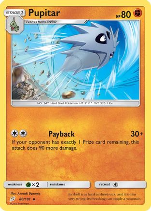 Pupitar (80) - SM  Team Up