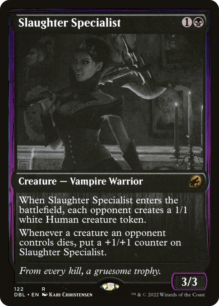 Slaughter Specialist (122) Foil - Innistrad: Double Feature